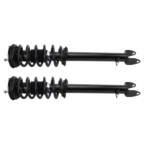 Image of TRQ Front Shock & Spring Assembly Set Compatible with 2012-2016 Tesla S
