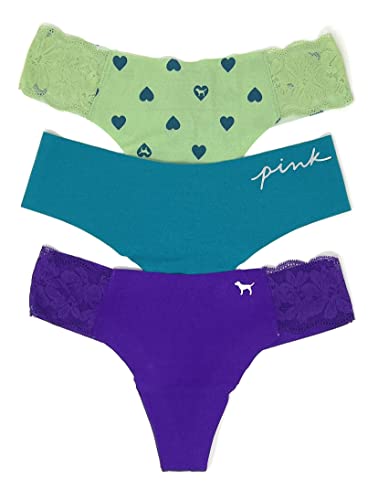 Victoria's Secret Panty perizoma rosa Set di 3, No-show Soft