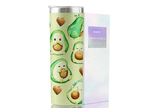 Onebttl Avocado Gifts for Women, Cute Avocado Tumbler Coffee Mug