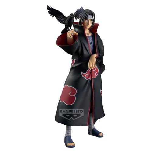 Banpresto Figura de Accion Itachi Uchiha Naruto Shippuden, Grandista, Special Edition 28 cm, BP29779P Multicolor, Figura Coleccionable, Optimo para los fanáticos del Anime
