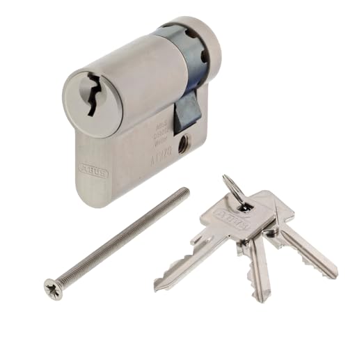 ToniTec Set aus einem Abus Türschloss Schließzylinder A93 + ToniTec Schloss Pflegespray...