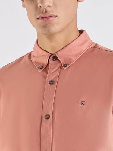 Image of Solid Regular fit Cotton Shirt