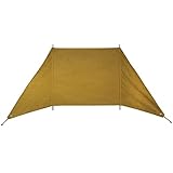 焚火陣幕 コットン キャンプ アウトドア 帆布製 焚火 防風 風よけ 目隠し ウィンドスクリーン 収納袋付 (焚火陣幕)