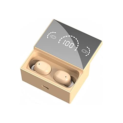 Ailan Ohrhörer In-Ear-IPX5 wasserdichte LED-Anzeige-Ohrhörer Typ-C-Telefon-Stereo-Headset-Kopfhörer Cover