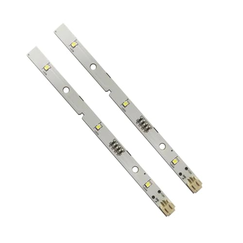 NVOQILIN Paquete doble de tiras de luz LED de bajo consumo para mejorar la visibilidad del refrigerador MDDZ162A 1629348 1529227, 2 unidades LED de bajo consumo