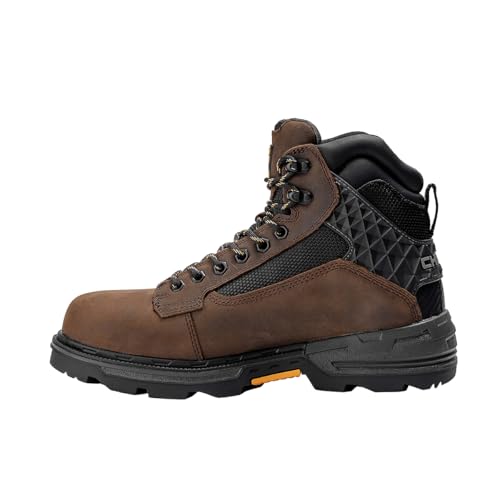 Pallet Jack 6" Plain Toe Waterproof Work Boot – Brown2