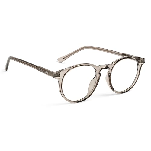 Image of ROYAL SON Blue Cut Computer Glasses | Anti Glare & Blocks Harmful Rays | UV Protected | Full Rim | Round | Men & Women | Small | SF-RS1111