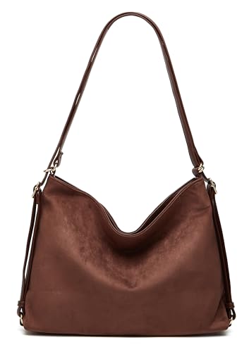Bolso cruzado de gamuza para mujer miniatura 6