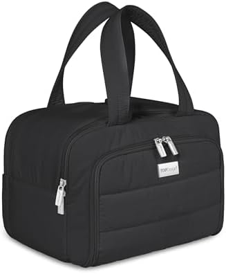 TOPDesign Travel Toiletry Bag for Women, Puffer Large Toiletry Ba...