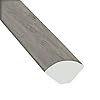 MSI 0.63 in. x 94 in. x 0.75 in. Luxury Vinyl Flooring Quarter Round Molding Trims, Waterproof Quarter Round Molding, Use with Glendale XL Collection, 7.9 Linear Feet, Holcomb Gray, #2