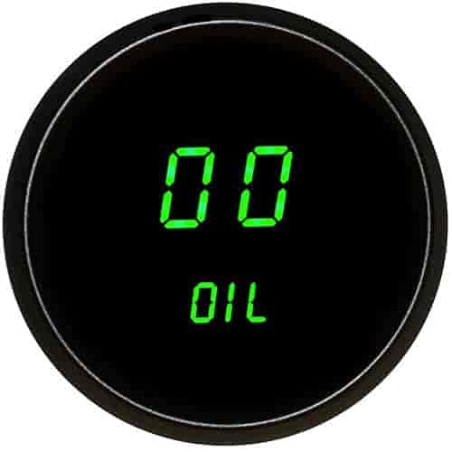 Intellitronix 21/16 LED Digital Oil Pressure Gauge 099 PSI