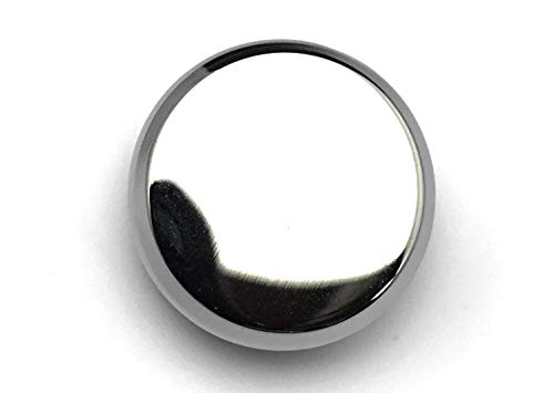 C.R. Laurence MC02CH CRL Lot de clips pour miroir rond Chromé