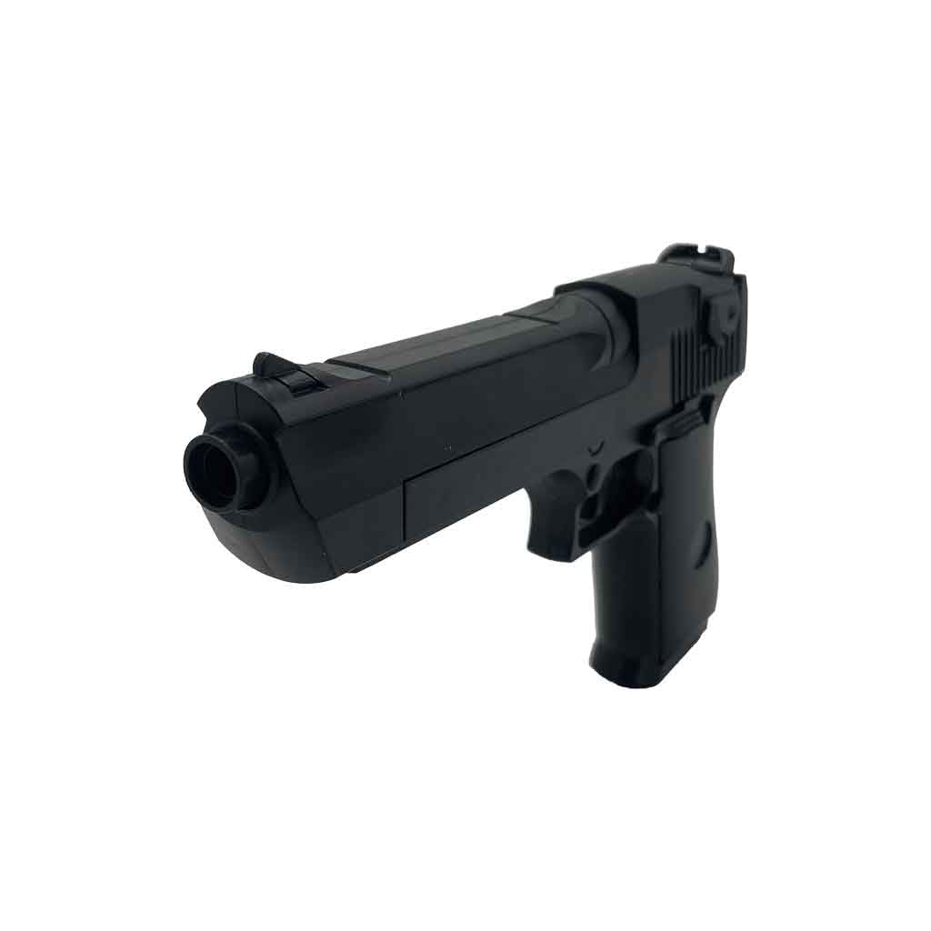 THE REPLICANT Réplique Airsoft Heavy 50 Spring/Pistolet à Billes 6mm en ABS Noir/Puissance 0,5 Joule/Chargeur 14 Coups/Longueur 19cm