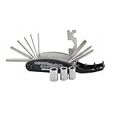 Amazon Laxzo ® 16 in 1 Bike Multi-Function Bike Bicycle Repair Tool Kit Compact and Lightweight for Road Mountain Bikes Folding Cycling Emergency Repair Kit Motorcycle Accessories Stainless Steel #ad