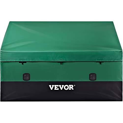 Vevor OUTDOOR STORAGE BOX 230 GALLON Outdoor Storage Box, 230 Gallon Waterproof Pe Tarpaulin Deck Box W/Galvanized Frame thumb #7