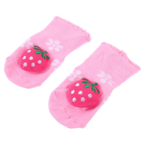 LIFKOME Cotton Non Slip Floor Socks for Boy Girl Months Autumn Winter Warm Skid Socks with Silicone Grip for Boys and Random Style