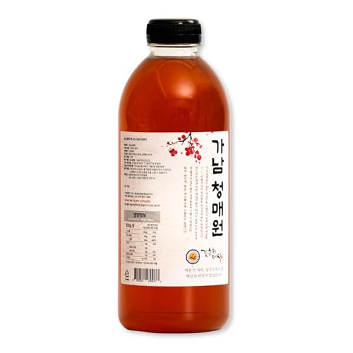 GANAM Fermentierter Pflaumenextrakt (Maesil-cheong) 1kg | Natürlich fermentiert & hygienisch verarbeitet | Hergestellt aus entkernten grünen Pflaumen | Für Verdauung Erfrischung & vielseitige Küche