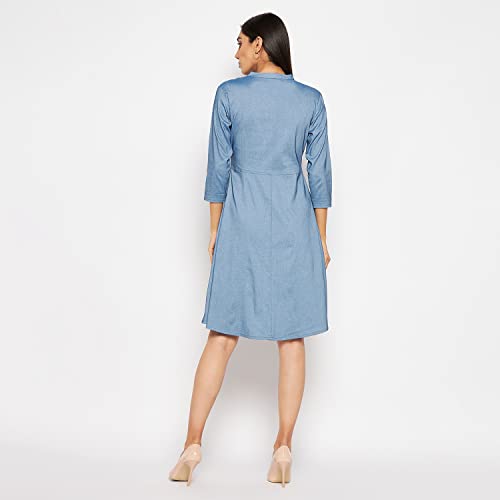 Image of CAMEY Women Striped Cotton Dress