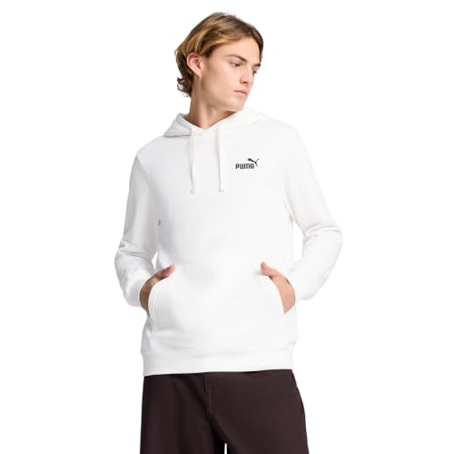 Image of PUMA Mens Essentials No. 1 Logo Hoodie Casual Outerwear Casual - Black