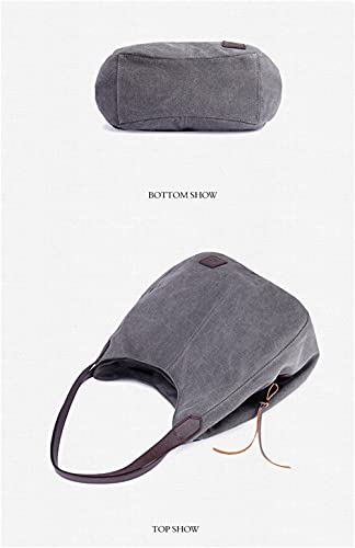 Sac à main en toile cabas bleu femme grand volume polyvalent et souple