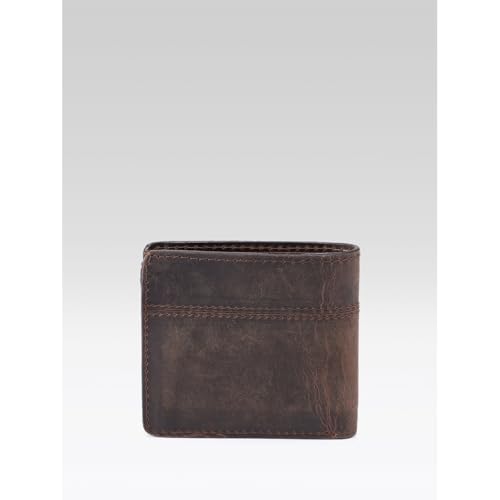 Image of Celtic Genuine Leather Wallet | Vintage Finish Bifold Wallet with Card Slots Cash Compartment and Coin Pocket | Slim Pocket Wallet for Everyday Cash and Card Storage | Brown| Gifts for Men