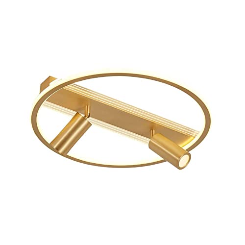 Plafonnier créatif en cuivre au design élégant pour salle à manger