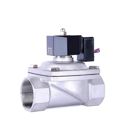 Électrovanne solénoïde en inox 24VAC normalement fermée pour eau - 7