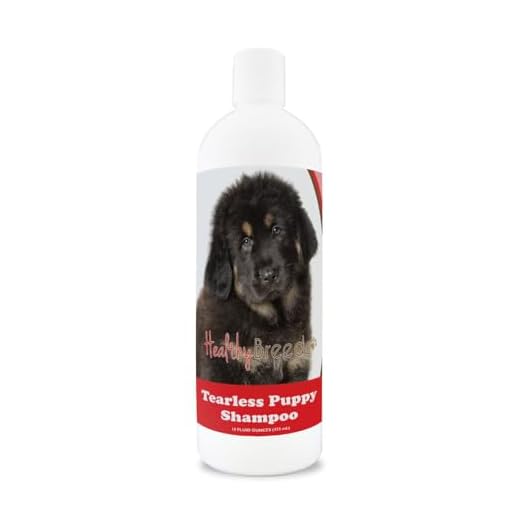 Healthy Breeds Tibetan Mastiff Tearless Puppy Dog Shampoo 16 oz