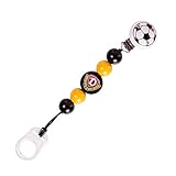  SG Dynamo Dresden Holz - Schnullerkette Silikonring