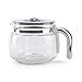 Smeg 50's Retro Style Aesthetic Drip Coffee Machine with 10 Cup Glass Carafe, Auto Start Feature, Keep Warm Plate, and Two Coffee Strength Settings (Red)