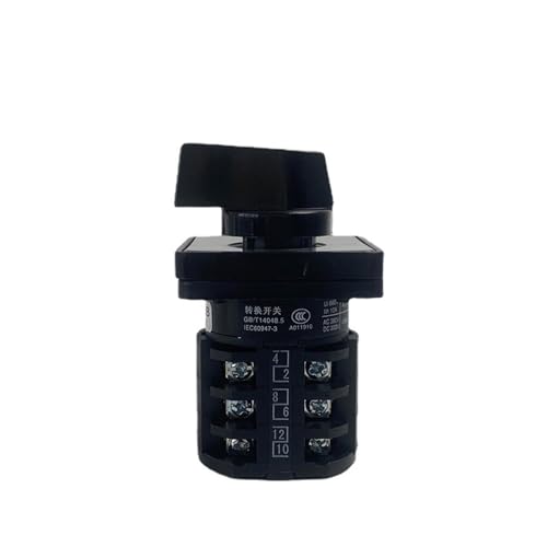 Interruptor de leva LW8-10D404/3B con control de motor monofásico de 220V 5