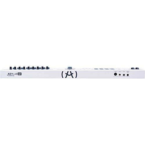 Image of Arturia Keylab Essential 61 Keyboard Controller (white)