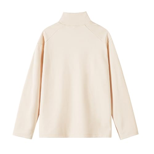 OTSANT Men Mock Turtleneck Sweater Lightweight Long Sleeve Stretchy Sweater - image 9