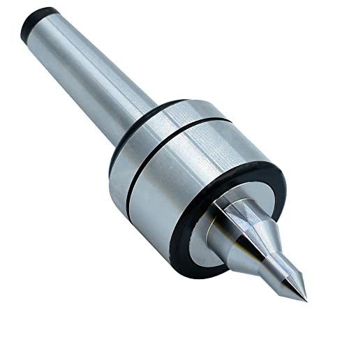 MGGi MT3 60° Live Revolving Center Carbon Steel High Accuracy 0.000197" Lathes CNC Tool, Heavy Duty MT3 Live Center Professional High Speed Turning Tool for Lathe Tailstock Machine by MGGi - Image 5
