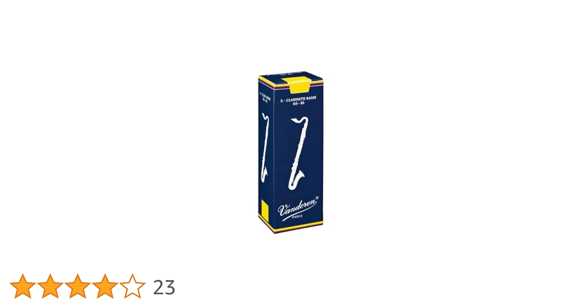 Amazon.co.jp: Vandoren CR123 バスクラリネットリード