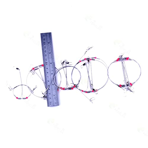 Cuerda de pesca VICASKY de acero inoxidable resistente miniatura 3