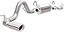 MagnaFlow Cat-Back Performance Exhaust System 19291 - Street Series, Stainless Steel 3in Main Piping, Single Passenger Side Rear Exit, Polished Finish 4in Exhaust Tip - Tacoma Performance Exhaust Kit