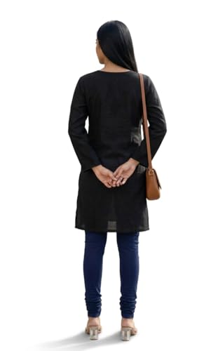 Image of Thrifty Thread Women's Cotton Full Length Leggings | Soft & Comfortable Leggings | High Waist | Regular Fit