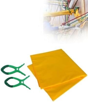 Giuplokid 0.4Kv Anti Electric Shock Insulating Blanket, Insulating Blanket Eva Resin 10Kv Yellow Multiple Sizes(,80X100cm)