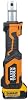 KLEIN TOOLS BAT207T234H Crimpadora de 7 Toneladas Operada por Batería con Dado Fijo O/D3, Baterías DeWALT 20V de 4 Ah 8