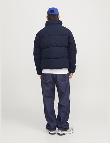 JACK&JONES Herren JORVESTERBRO Blocking Puffer BF PLS Pufferjacke, Sky Captain, 5XL – Ansicht 3
