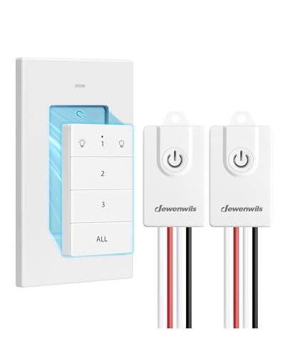 DEWENWILS Interruptor Inalámbrico 230V 3000W Blanco