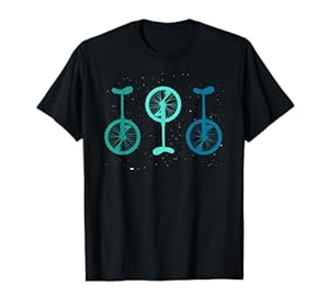 Fahrrad Einrad Einrad T-Shirt