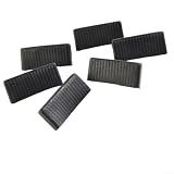 Allineamento delle doghe in plastica da 65 mm per distribuzione uniforme di doghe in legno su metallo, legno e pelle