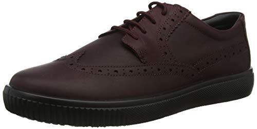 Hotter Kingston, Zapatos de Cordones Derby para Hombre, Morado (Maroon 136), 47 EU