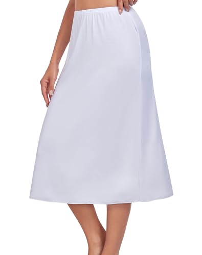 Image of MANCYFIT Half Slips for Under Dresses Slip Skirt for Women Underskirt for Dresses