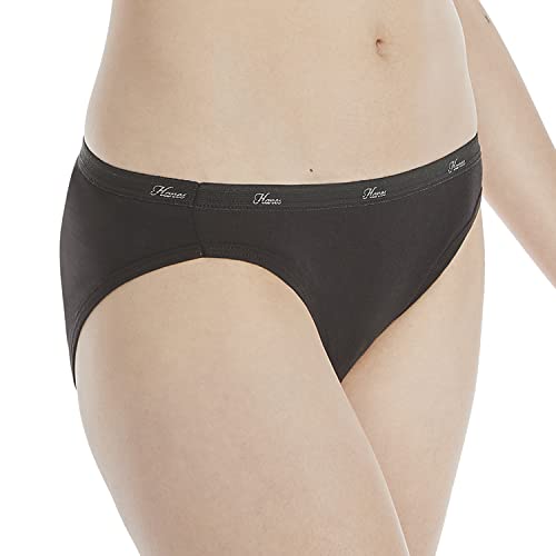 Image of Hanes Women's Underwear Pack, 10-Pack, Full-Coverage Cotton Blend Panties, Moisture-Wicking Underwear for Women
