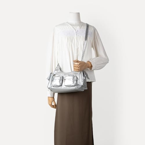 Gothic Purse Multi-Pockets Y2K Hobo Bag for Women Punk Shoulder Handbags2