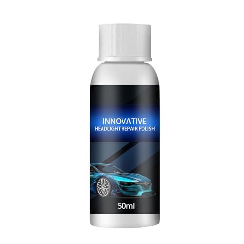 GAOSHA Innovador abrillantador de reparación de faros delanteros, líquido de reparación de faros de coche, juego de mantenimiento limpiador de faros