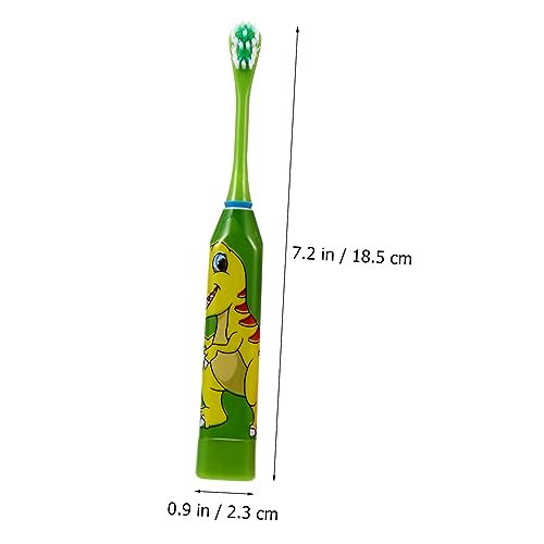 Beavorty 1satz Junge Mädchen Elektrische Zahnbürsten Schallzahnbürsten Mit Dinosaurier Und Biene Effiziente Weiche Borsten Tragbar Und Leicht Für Junge Mädchen Ab Jahren – Bild 7